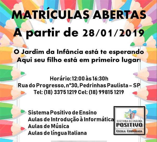 matriculas abertas